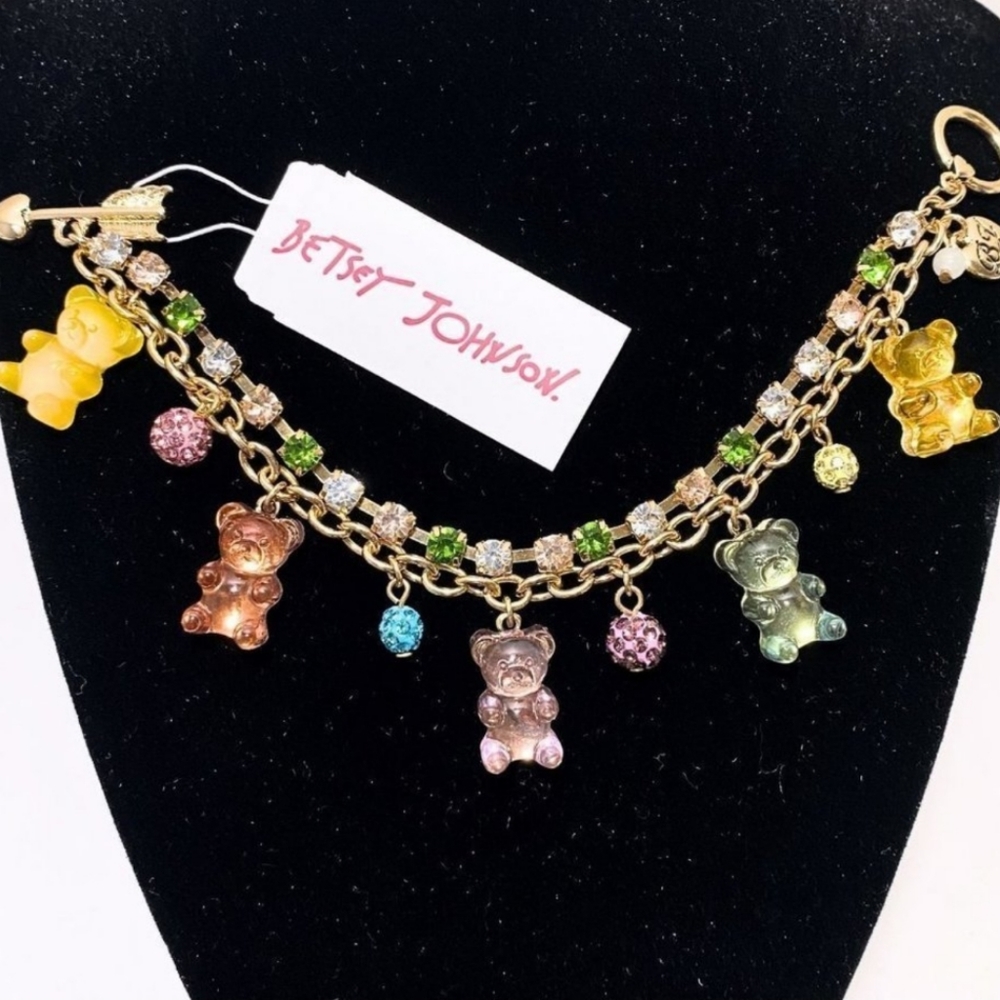 Betsey Johnson gummy bears pastel bracelet - Picture 4 of 4